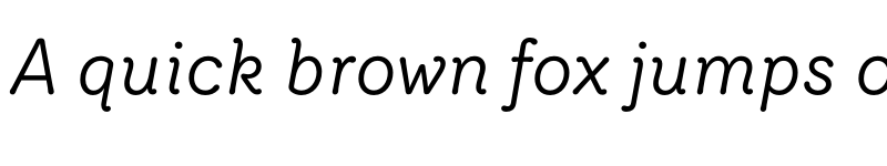 Preview of Router Book Italic font