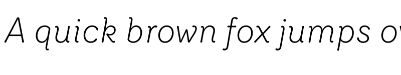 Preview of Router Light Italic font
