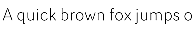 Preview of Router Light font