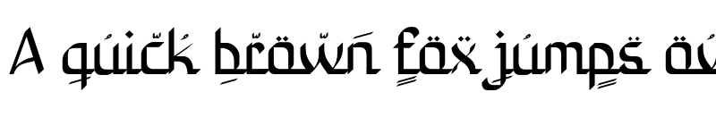 Preview of Rowit Regular font