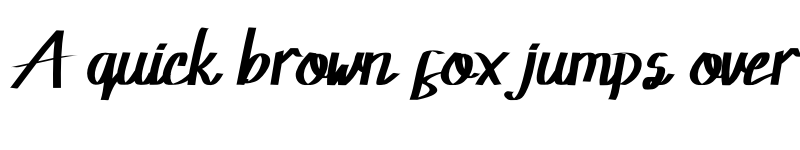 Preview of Rowland Caligraphy font