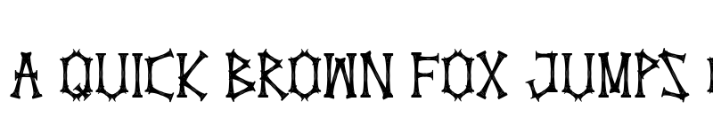 Preview of ROXDARK Regular font