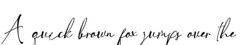 Preview of Royal Signature Italic font