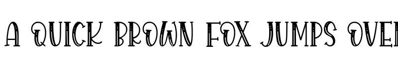 Preview of Royalbean Regular font