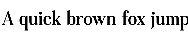 Preview of Rubaile Regular font