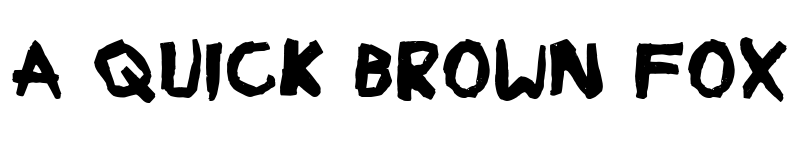 Preview of Ruban Regular font