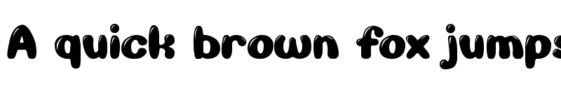 Preview of Rubber-Duck Regular font