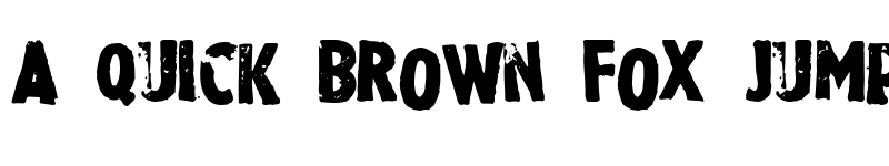 Preview of Rubbermaid Single font