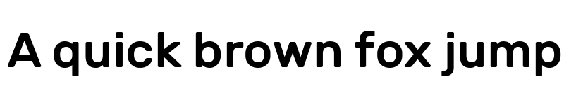 Preview of Rubik Medium font