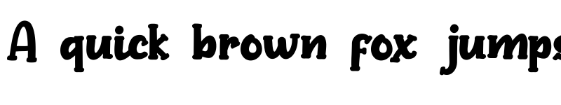 Preview of Ruby Dance Regular font