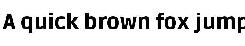 Preview of Ruda Black font