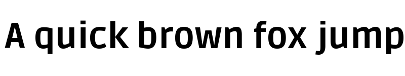 Preview of Ruda ExtraBold font