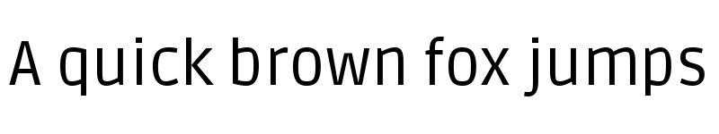 Preview of Ruda Regular font