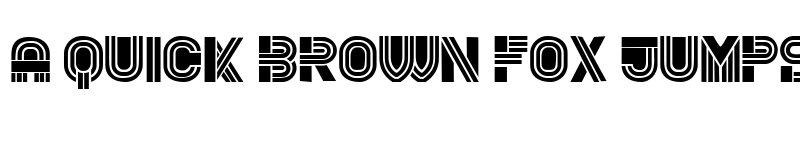 Preview of Rude Regular font