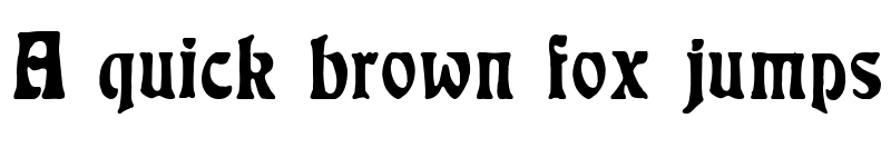 Preview of Rudelsberg Plakatschrift font