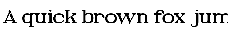 Preview of Runcing Regular font
