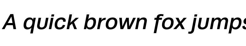 Preview of Runda Medium Italic font