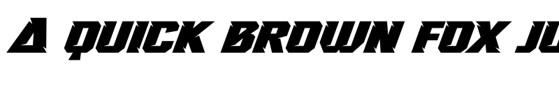 Preview of Rush Driver Italic font