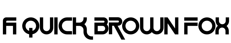 Preview of Rush Turbo Regular font