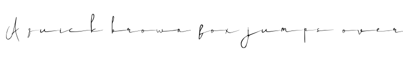 Preview of Rush Twist Signature Demo Medium font