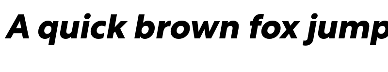 Preview of Rustica Bold Italic font