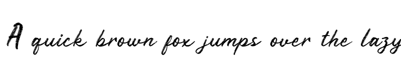 Preview of Rustyne Regular font