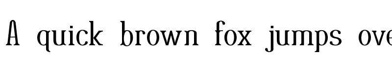 Preview of Rutaban Normal font