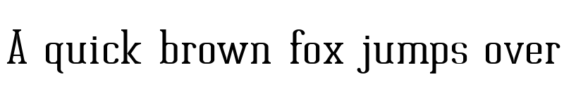 Preview of Rutager Regular font