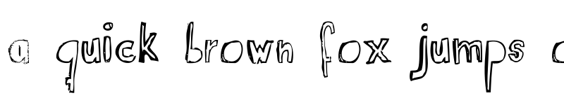 Preview of RvD_SUITCASEBOY Regular font