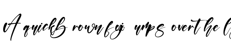 Preview of Sabrina Regular font