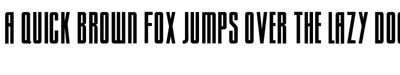 Preview of Sacco SemiBold Condensed font