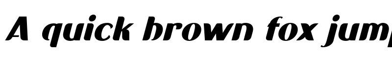 Preview of Sadigu Black Slanted font