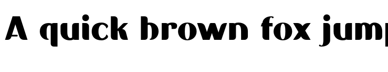 Preview of Sadigu Black font