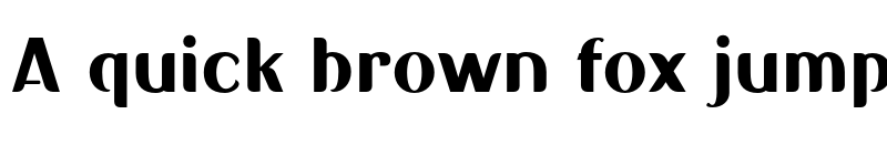 Preview of Sadigu Bold font