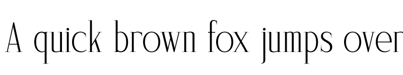 Preview of SAEGATHE Regular font