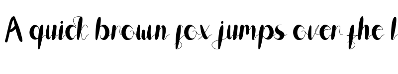 Preview of Saganta Regular font