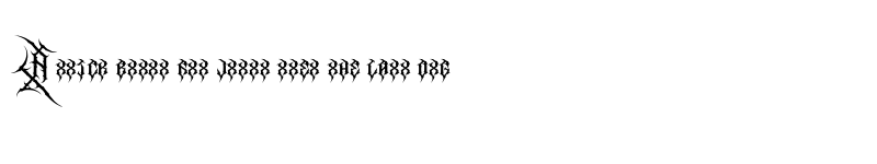 Preview of Sagerange Demo Regular font