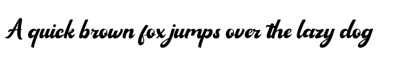 Preview of Sagha Regular font