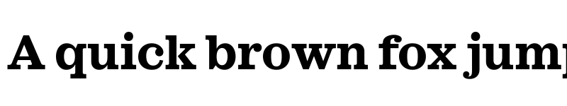 Preview of Sagona Bold font