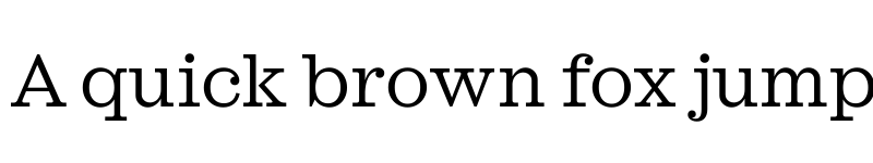 Preview of Sagona Regular font