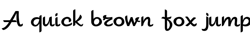 Preview of Sahara Regular font