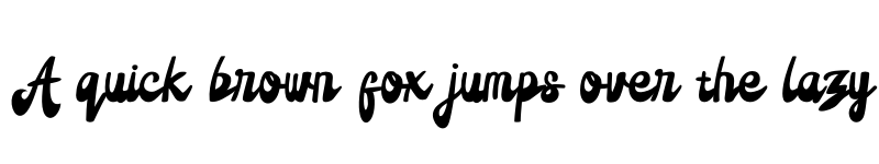 Preview of Sahica Regular font