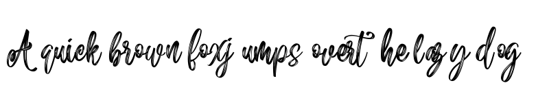 Preview of Sailing Heart Regular font