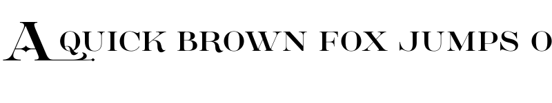 Preview of Saint Carell PERSONAL Regular font