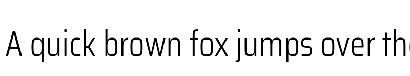 Preview of Saira Condensed Light font