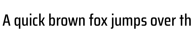 Preview of Saira Condensed Medium font