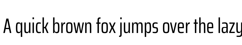 Preview of Saira ExtraCondensed Regular font