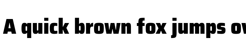 Preview of Saira SemiCondensed Black font