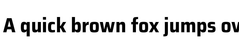 Preview of Saira SemiCondensed Bold font