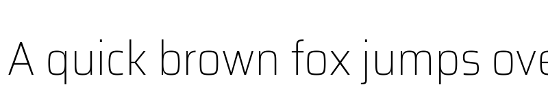 Preview of Saira SemiCondensed Thin font